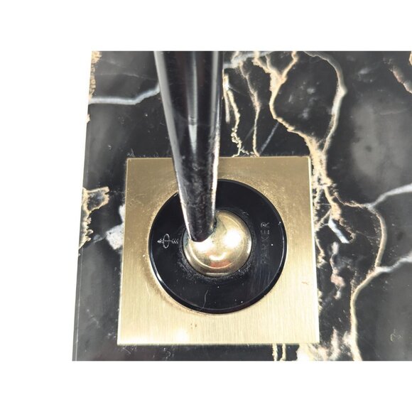 Vintage black marble Parker pen stand (with replacement pen), Home office decor, - Picture 10 of 10